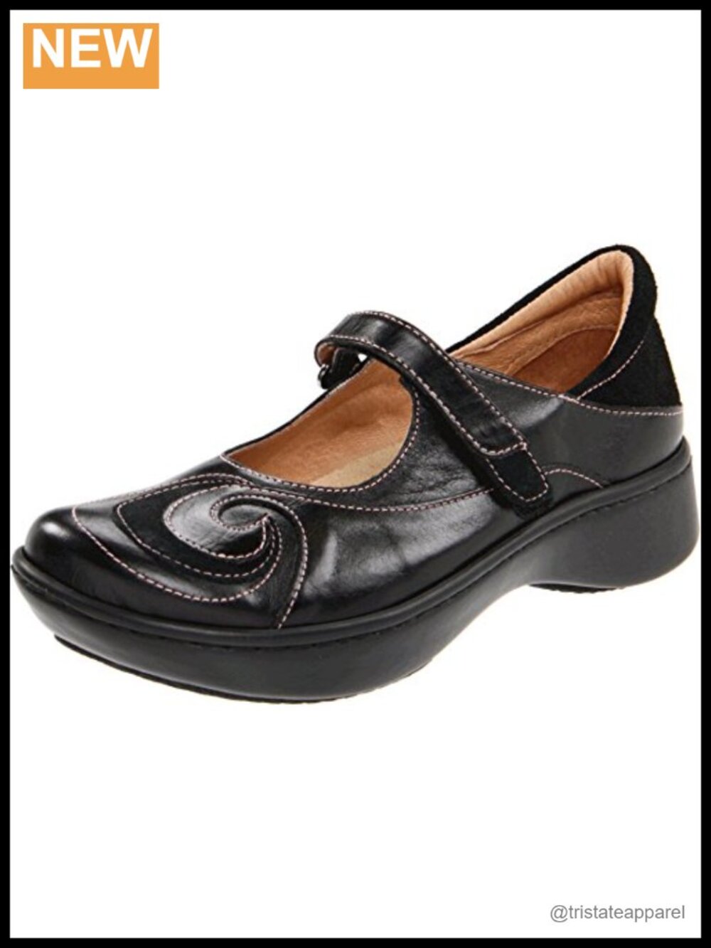 Naot Sea Shoe Comfort Flats Cork Latex Arch Support Hook Loop Walking